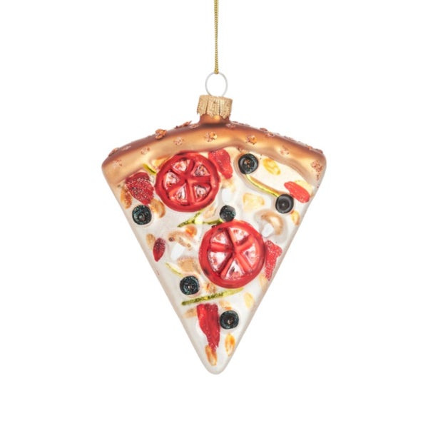 Pizzastück Weihnachtskugel - Sass & Belle