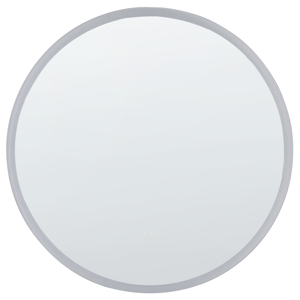 Runder Spiegel mit Rahmen