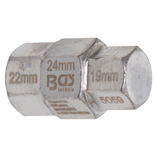 BGS technic Reduzierstück mit den Größen 22 mm, 24 mm und 19 mm