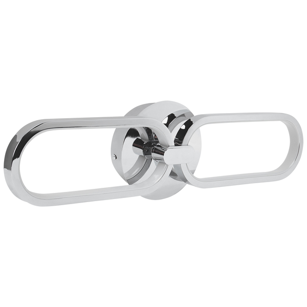 LED Wandlampe KRANG Metall Silber