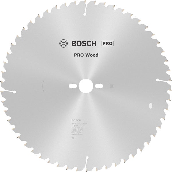 Bosch PRO Wood Kreissägeblatt 350 x 3,5 x 30 mm - 2608640674