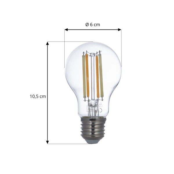 LED Leuchtmittel mit klarem Glaskörper