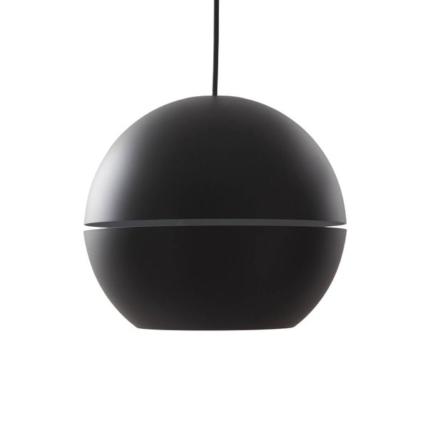 Lucande Pendelleuchte Calantha (Design, Modern) in Schwarz aus Aluminium (1 flammig E27) - Deckenlampe Esstischlampe Hängelampe Hängeleuchte Wohnzimmerleuchte