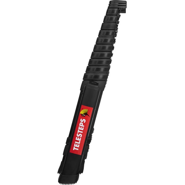 Teleskopleiter im zusammengeklappten Zustand