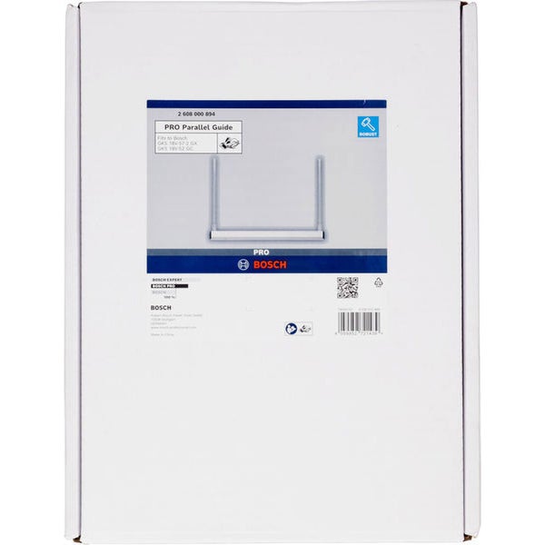 Verpackung einer Bosch Pro Parallelführung