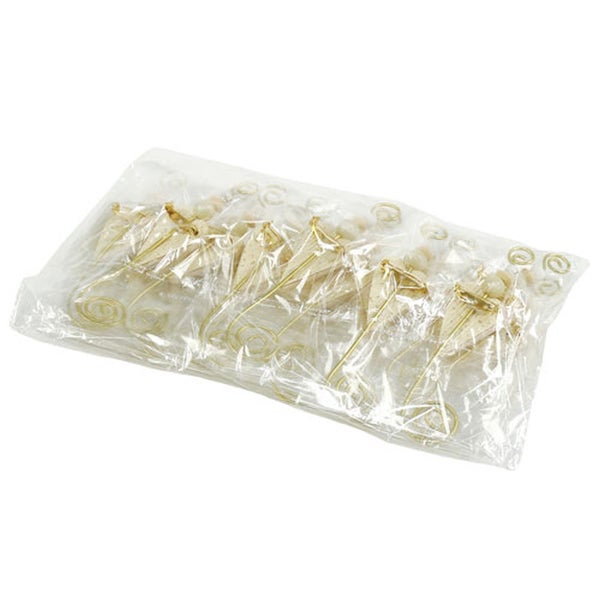 Verpackung mit Tischkartenhaltern aus Metall