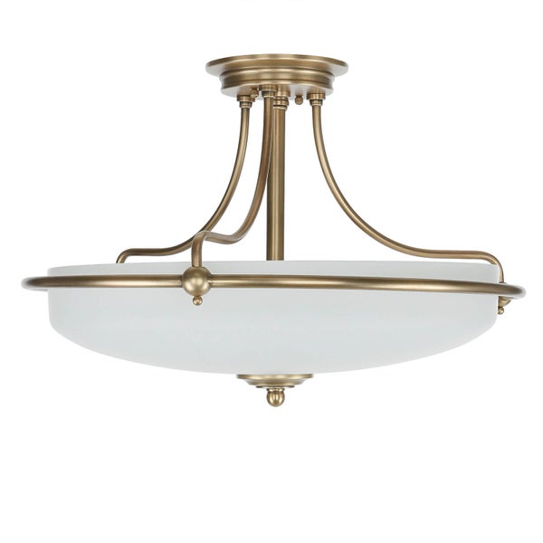 Deckenleuchte mit Glasschirm für Innenräume