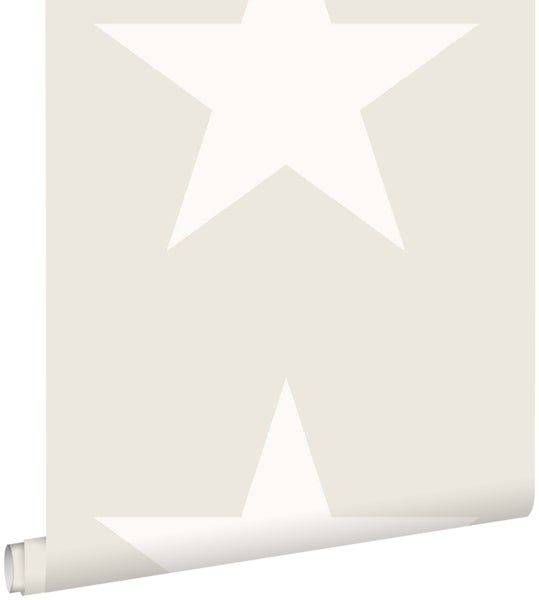 ESTAhome Tapete Sterne Beige - 53 cm x 10.05 m - 136465