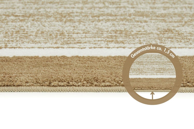 Badematte Maui 50 x 80 cm in Taupe
