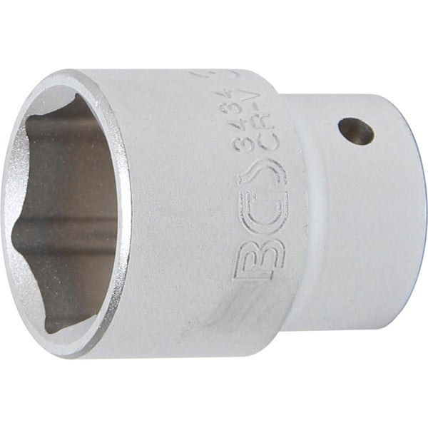BGS Steckschlüssel-Einsatz Sechskant Antrieb Innenvierkant 20 mm (3/4) SW 34 mm - 3434