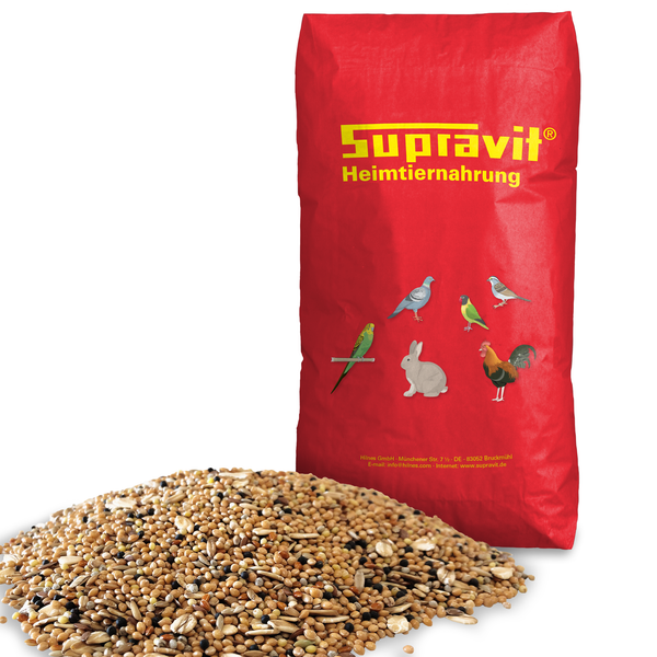 Supravit Heimtiernahrung Sack mit Futtermischung für Haustiere