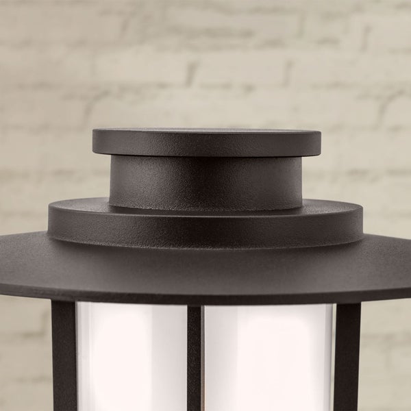 LED Außenleuchte Wegeleuchte 24x30cm Mokka
