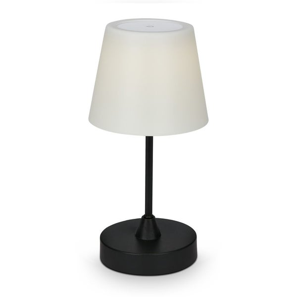 LED Tischleuchte Tischlampe Außen Touchfunktion IP44 4000K schwarz Briloner