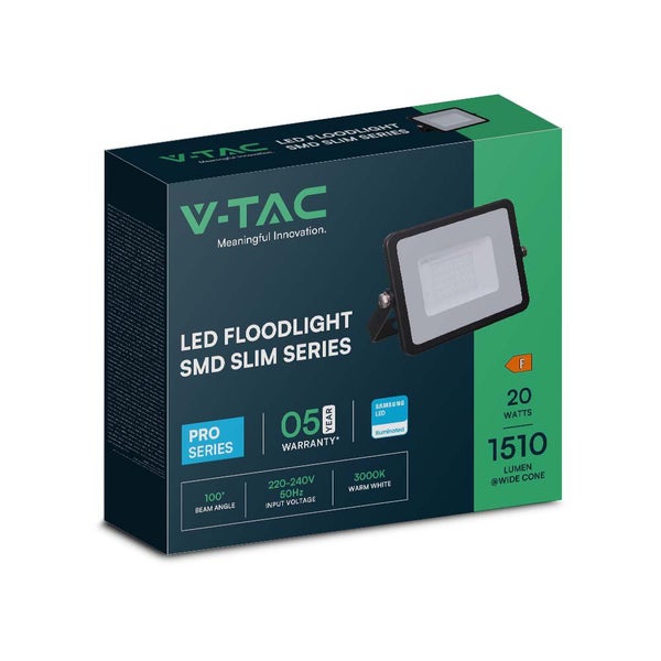 V-TAC LED-Strahler SMD Slim Serie Verpackung