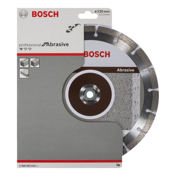 Bosch Diamanttrennscheibe Standard for Abrasive 230x22,23x2,3x10 mm 2608602619