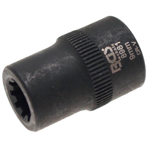 BGS technic Steckschlüssel-Einsatz, 9 mm, Chrom-Vanadium-Stahl