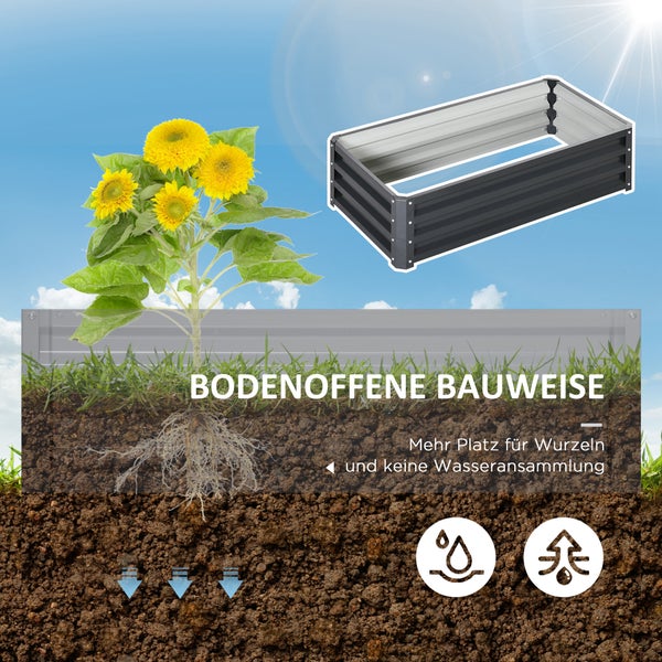 Illustration mit Waldtieren, Bäumen und Bergen