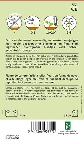 Informationen zur Aussaat und zum Pflanzen von Blumensamen