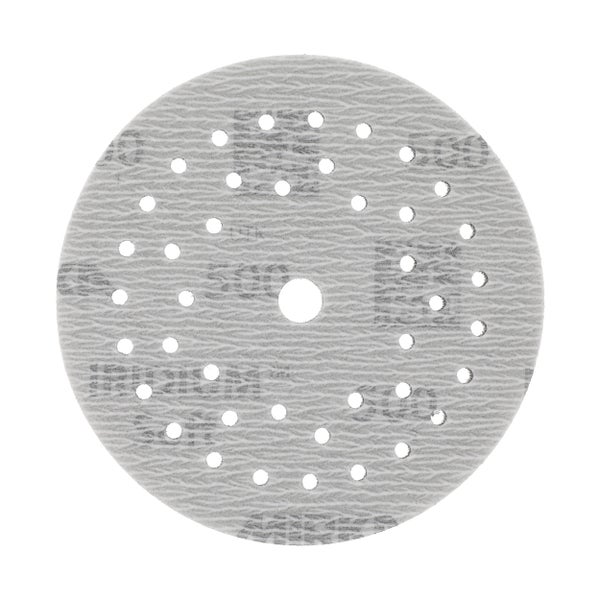 Mirka Iridium Soft Schleifscheiben Ø 125 mm / Korn P500 / Klett Multifit / 20 Stück / schaumbasiertes Schleifmittel für präzises Trockenschleifen, Klarlackschliff, Finish