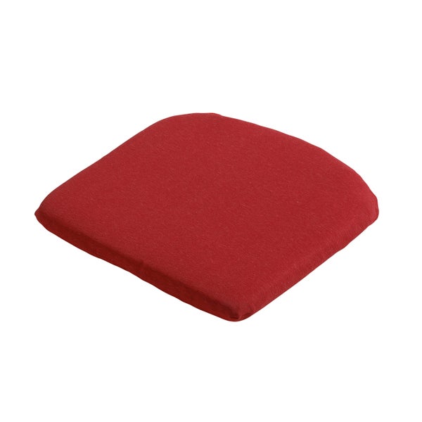 Sitzkissen Panama ziegelrot - Ca. 46x48 cm - 4er-Set