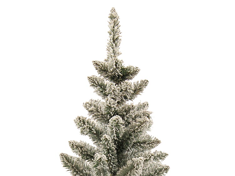Geschmückter künstlicher Weihnachtsbaum EULE 60 cm mit LED-BELEUCHTUNG IM TOPF