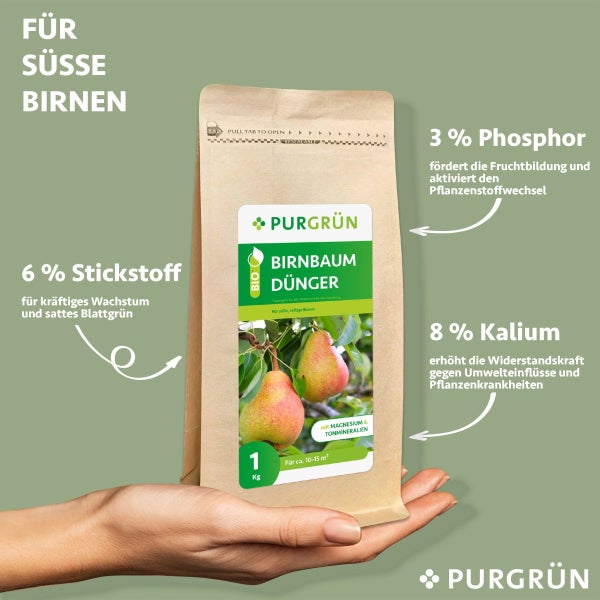 Purgrün Bio-Birnbaum-Dünger 1 kg