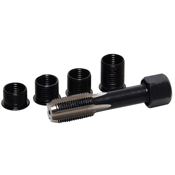 BGS Reparatursatz für Zündkerzengewinde M12 x 1,25 mm 5tlg. - 166