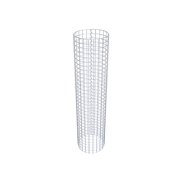 Gabionensäule Durchmesser 37 cm MW 5 x 5 cm rund - Höhe: 160 cm