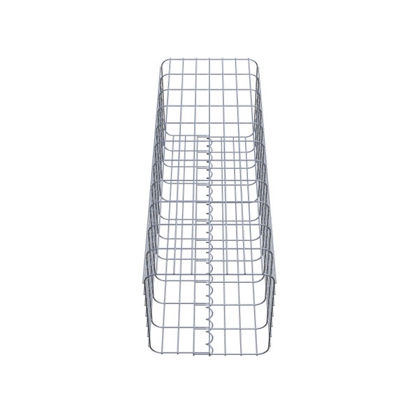 Gabionensäule 37 x 37 cm, MW 5 x 10 cm eckig - Höhe: 1,10 m