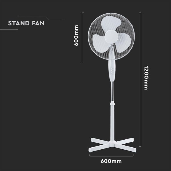 Standventilator - Kreuzfuß - 40 Watt