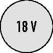 18 Volt Kennzeichnung