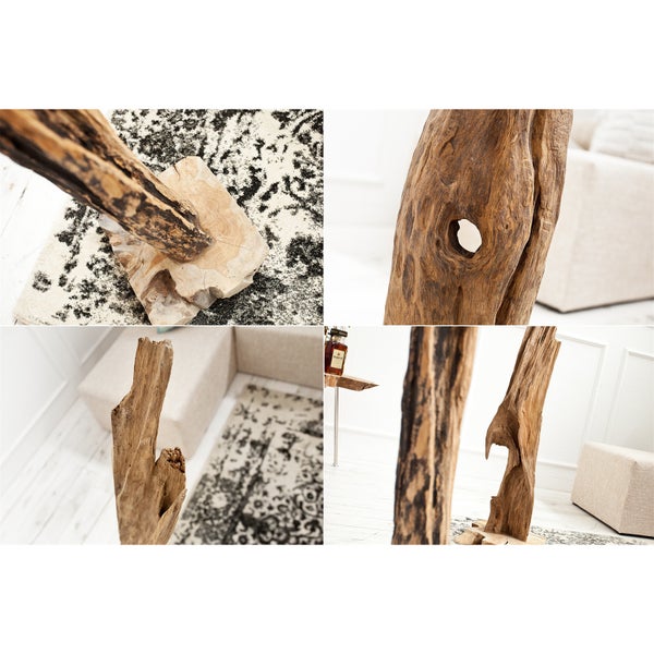 Skulptur TREIBGUT Unikat, 120-150 cm naturfarben