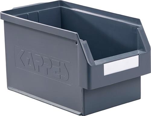 KAPPES Sichtlagerkasten L 350 x B 200 x H 200 mm grau - 6002.00.0254