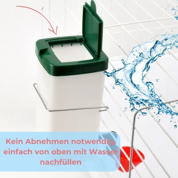 Tränke zum Nachfüllen von oben für Kleintiere