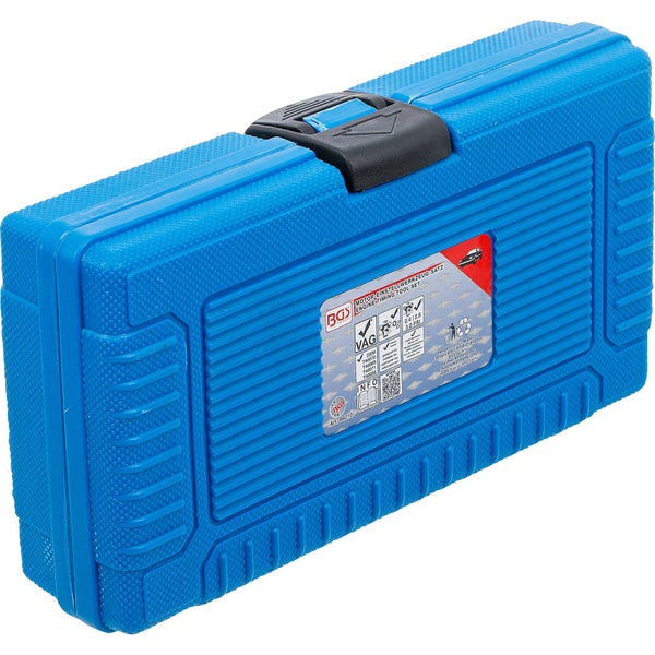 Motor Einstellwerkzeug Satz in blauem Werkzeugkoffer