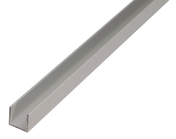 U-Profil aus Aluminium für vielseitige Anwendungen im Heimwerkerbereich