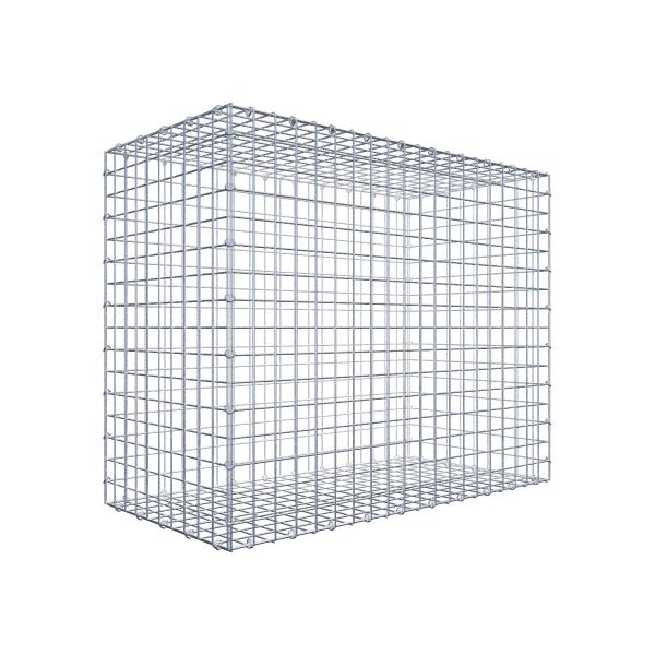 Gabione 100 cm x 80 cm x 50 cm (L x H x T), Maschenweite 5 cm x 5 cm, C-Ring