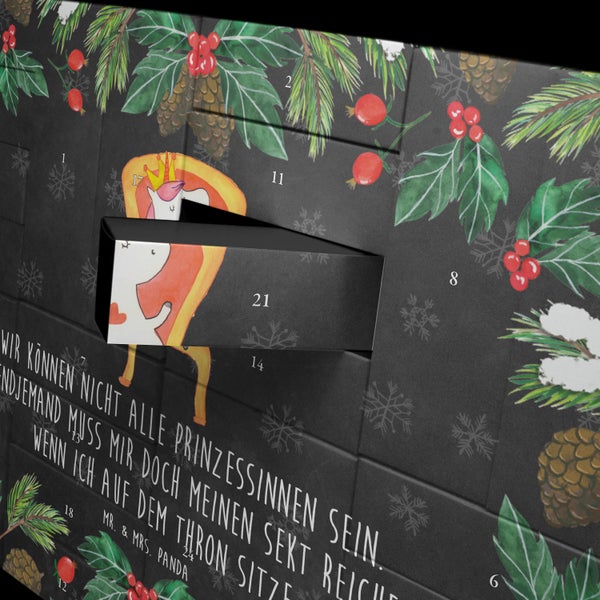 Mr. & Mrs. Panda Befüllbarer Adventskalender Einhorn Prinzessin - Schwarz