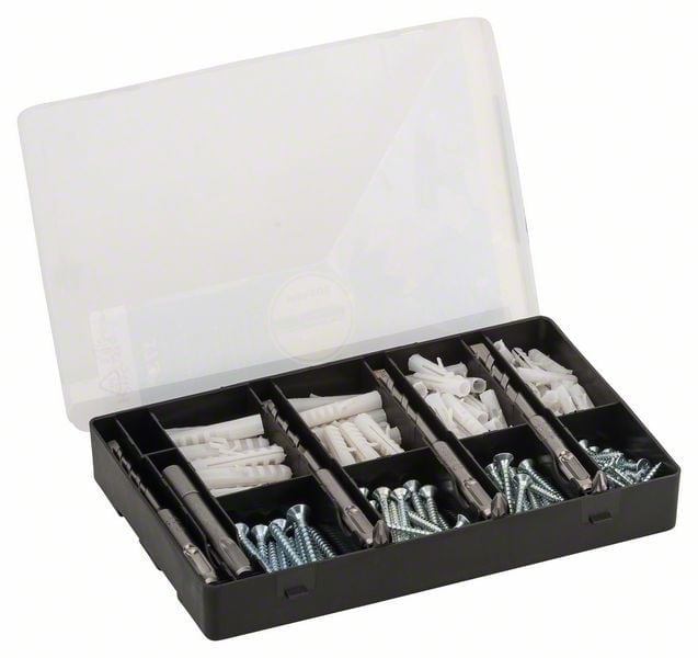 Bosch Befestigungs-Set SDS plus-1, 173tlg. - 2607017163