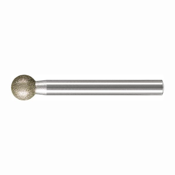 PFERD Schleifstift Ø 2 mm Schaft-Ø 3 mm Diamant D 126 Kugelform - 36202010