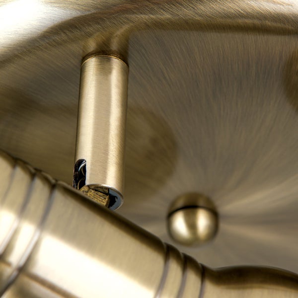 Strahler Retro Wilhelm 3-flammig E27 Rund Antik – Retro Spotleuchte Innenbeleuchtung