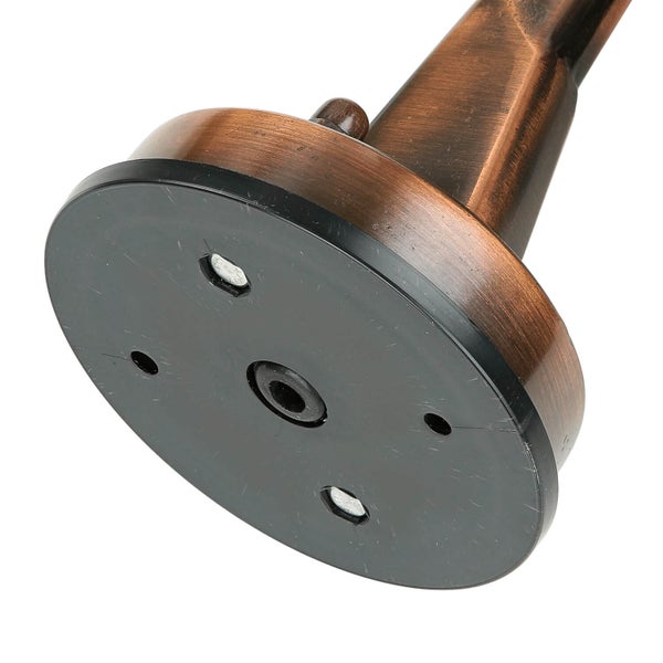 Befestigungsfuß einer Wandleuchte