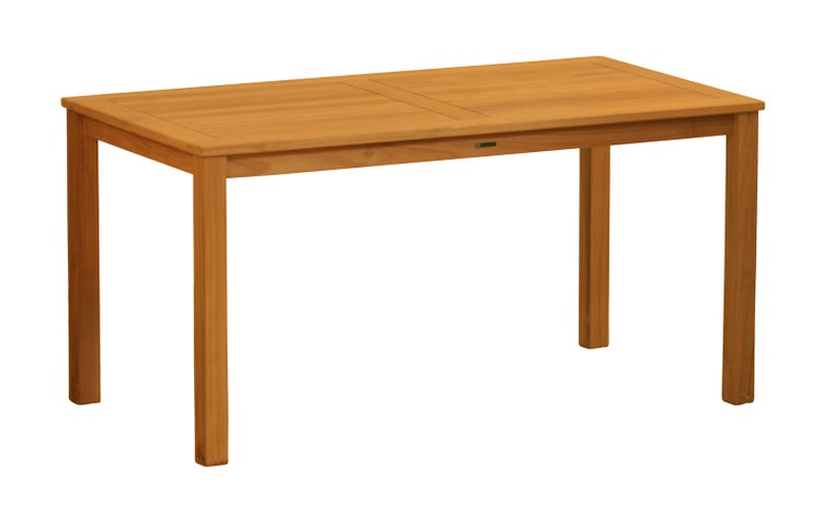 Gartentisch Holz Teak Tisch wetterfest Balkontisch Teakholz Holztisch Massivholztisch 120 x 80 cm premium Garten Terrasse