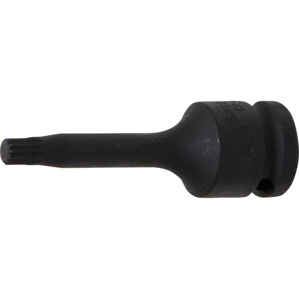 BGS Kraft-Bit-Einsatz Antrieb Innenvierkant 12,5 mm (1/2) Innenvielzahn (für XZN) M8 - 5482-M8