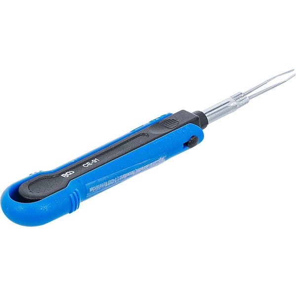 Abisolierzange mit blauem Griff