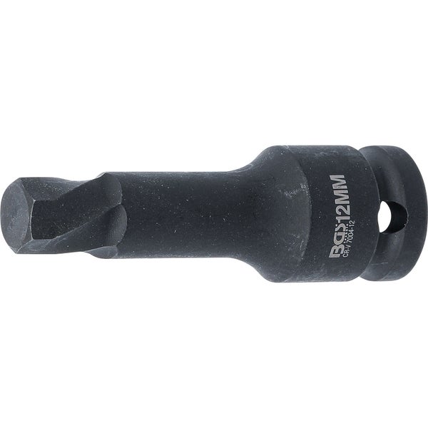BGS Schraubenausdreher Antrieb Innenvierkant 12,5 mm (1/2) für defekten Innensechskant 12 mm - 7004-12