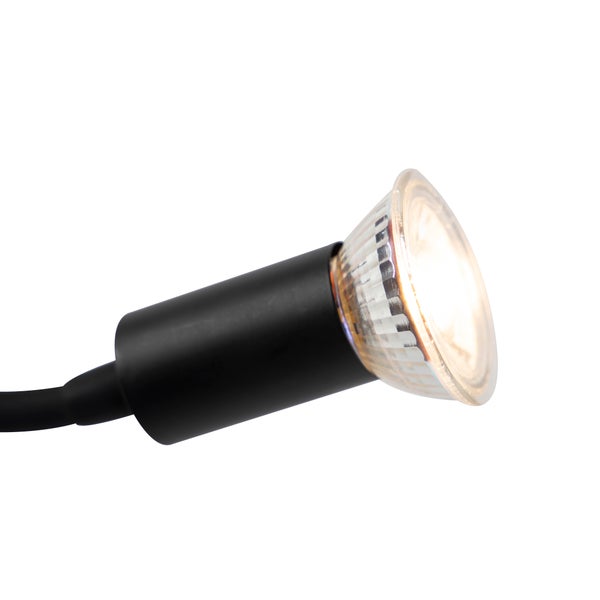 Schwarzer Strahler mit Licht