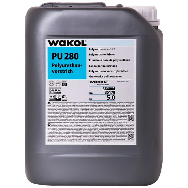 WAKOL PU 280 Polyurethanvorstrich 5 kg Kanister zur Grundierung von saugfähigen und dichten Untergründen.