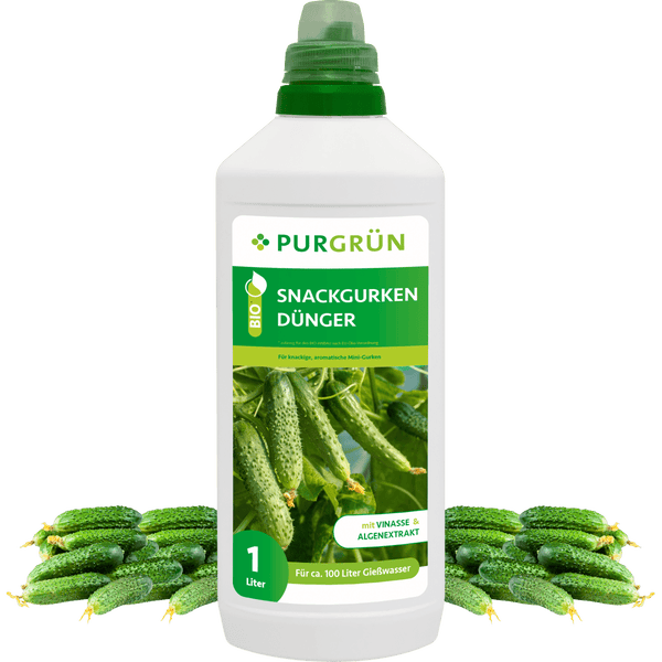 Purgrün Bio-Snackgurken-Dünger 1 Liter