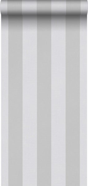 Sanders und Sanders Tapete Streifen Grau - 53 cm x 10 m - 640424